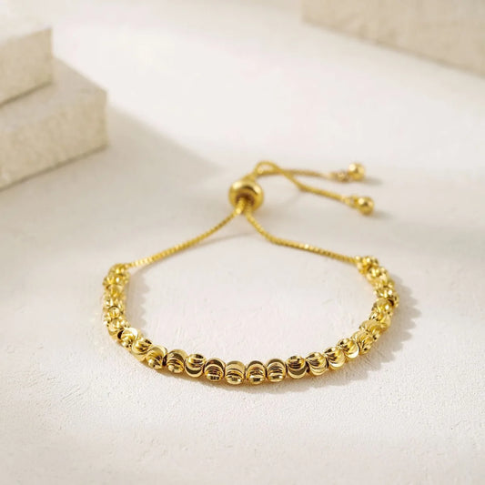 DRAVEN — Gold Stainless Steel Bangle — Prodotti