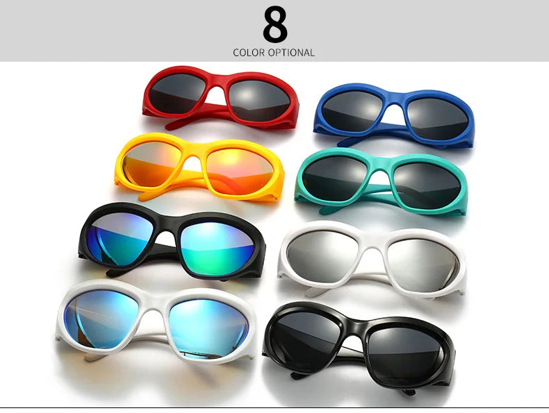 DRAVEN — Steampunk Party Sunglasses – Y2K  Style