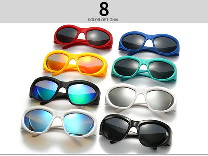 Steampunk Party Sunglasses – Y2K Style – Elegant Men's Accessory | Accessorio Uomo Elegante