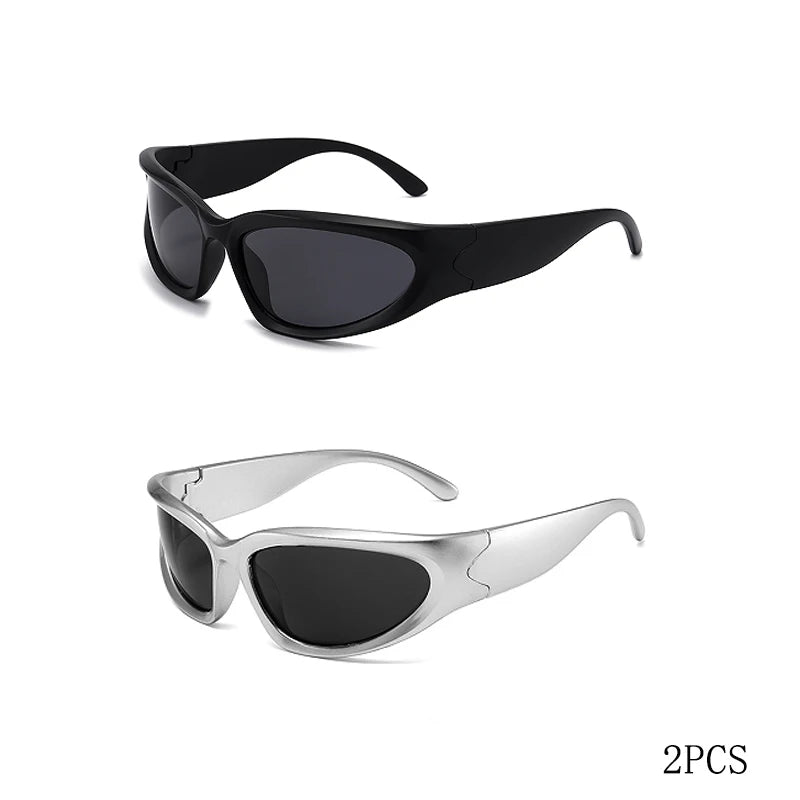 DRAVEN — Sports Cycling Sunglasses – Y2K Modern Style