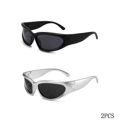 Sports Cycling Sunglasses – Y2K Modern Style – Elegant Men's Accessory | Accessorio Uomo Elegante