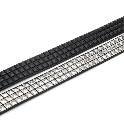 Pyramid Studded Belt Unisex Punk Rock Style – Elegant Men's Accessory | Accessorio Uomo Elegante