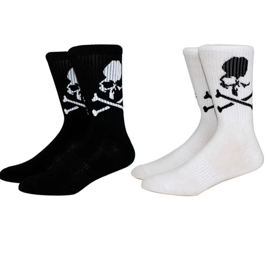 DRAVEN — Bone Pattern Long Socks – Unisex Skate & Street Style — Socks | DRAVEN