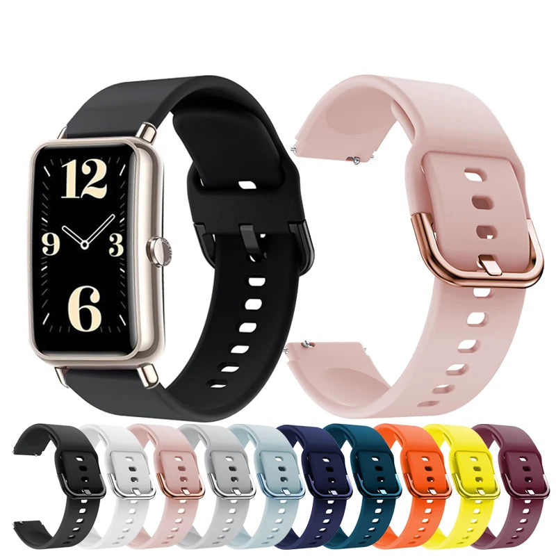 DRAVEN — Monochrome Silicone Strap – 20mm / 22mm Replacement Band for ICE Smart Watches