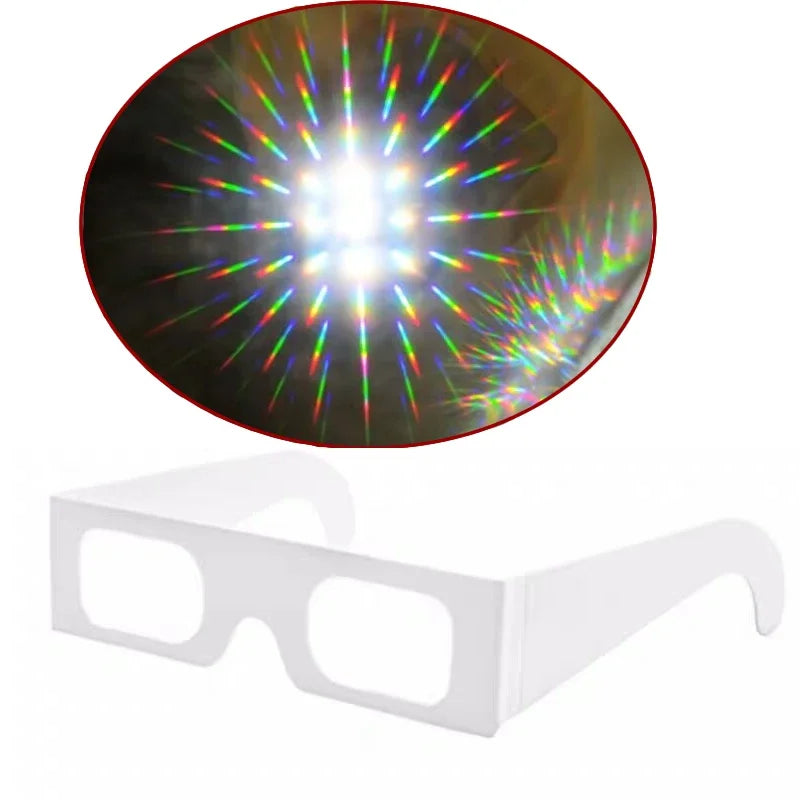 DRAVEN — Diffraction Party Glasses – Love & Firework Light Show Set (5PCS)