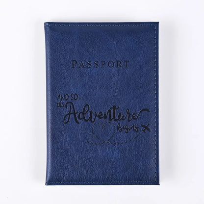 PU Leather Passport Holder Travel Wallet Unisex Design