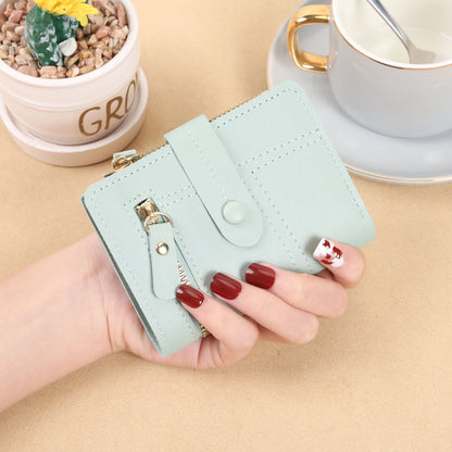Luxury Short Wallet Women Multifunction Coin Purse – Elegant Men's Accessory | Accessorio Uomo Elegante