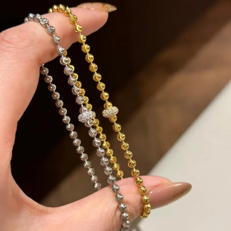 DRAVEN — Diamond Inlaid Beaded Bracelet