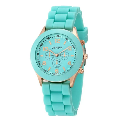 Modern Muse – 2025 Women’s Luxury Silicone Strap Watch – Elegant Men's Accessory | Accessorio Uomo Elegante