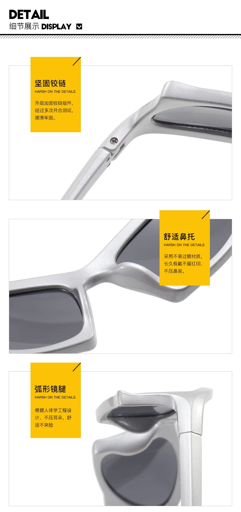 Polygon Sunglasses – Punk Vintage UV400 Eyewear – Elegant Men's Accessory | Accessorio Uomo Elegante