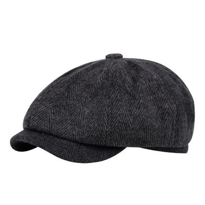 Retro Newsboy Cap – Classic English Street Style – Elegant Men's Accessory | Accessorio Uomo Elegante