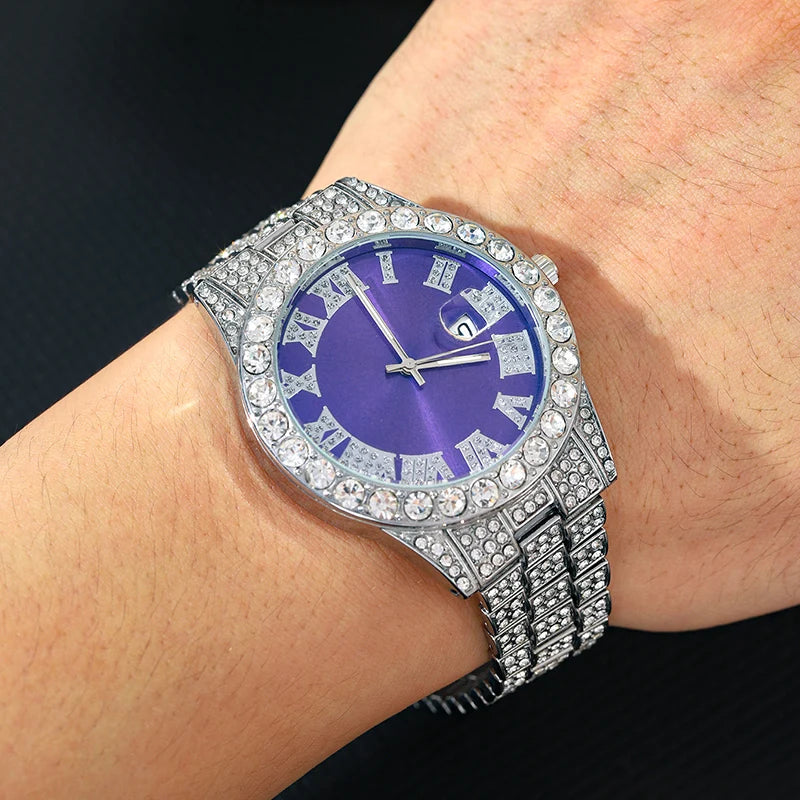 DRAVEN — Men’s Bold Shine Watch – Premium Crystal Finish