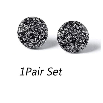Germanium Magnetic Acupressure Earrings – Elegant Men's Accessory | Accessorio Uomo Elegante