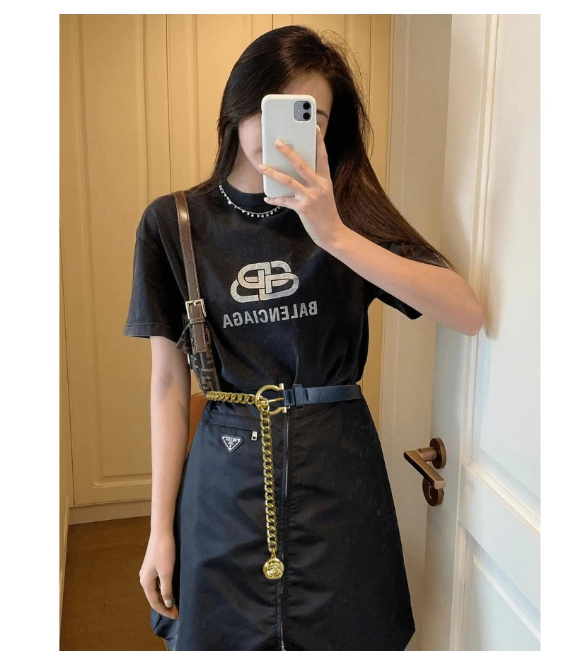 DRAVEN — Luxury Gold Chain Belt Women Floral Adjustable Design