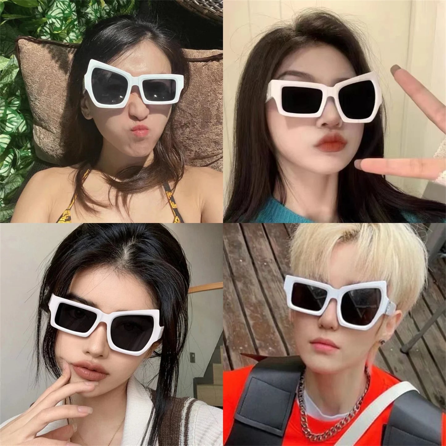 DRAVEN — Eyebrow Sunglasses – Irregular  Statement Eyewear