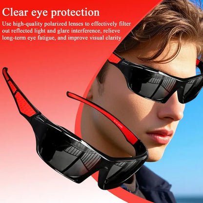 Polarized Fishing Sunglasses – Lightweight Sport Design – Elegant Men's Accessory | Accessorio Uomo Elegante