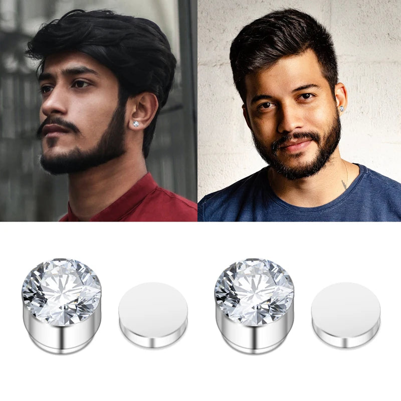 DRAVEN — Magnetic Zircon Stud Earrings