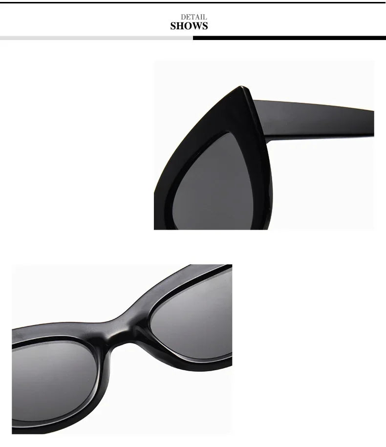 Large Cat Eye Sunglasses – Retro Multicolor Statement Shades – Elegant Men's Accessory | Accessorio Uomo Elegante