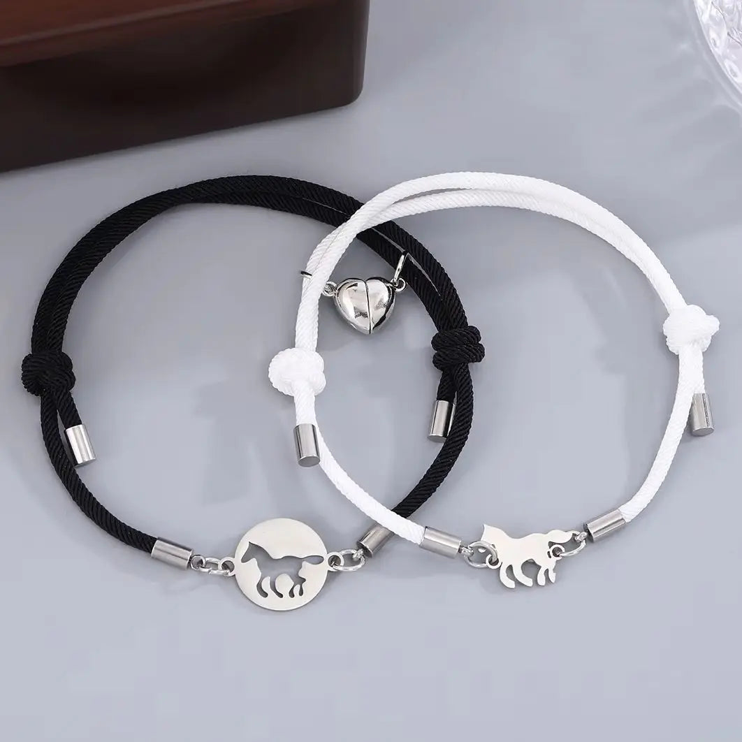 DRAVEN — Magnetic Couple Rope Bracelets