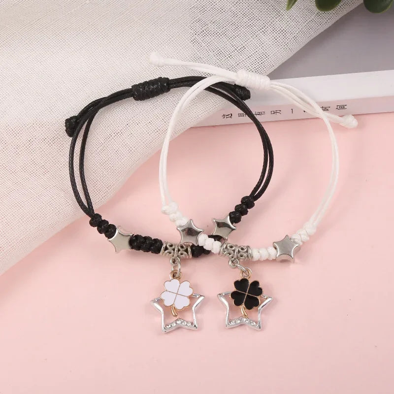 DRAVEN — Star Charm Couple Rope Bracelets