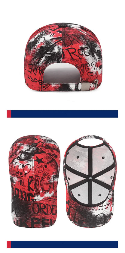 Graffiti Street Baseball Cap – Unisex Trendy Style