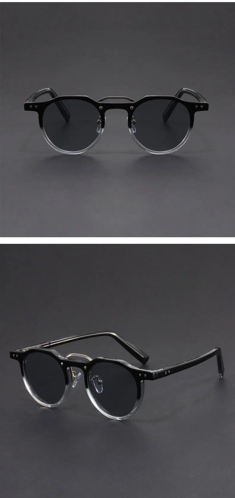 DRAVEN — Vintage Round Sunglasses – Classic Punk Retro Shades