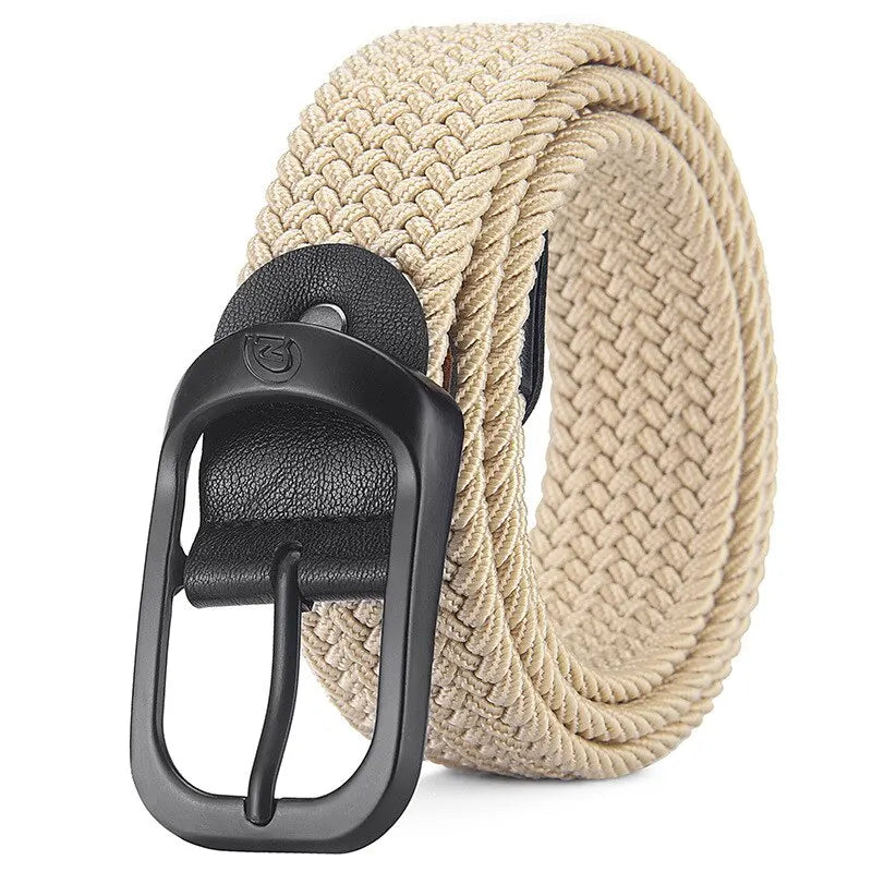 DRAVEN — Woven Elastic Belt Unisex Casual Outdoor Design