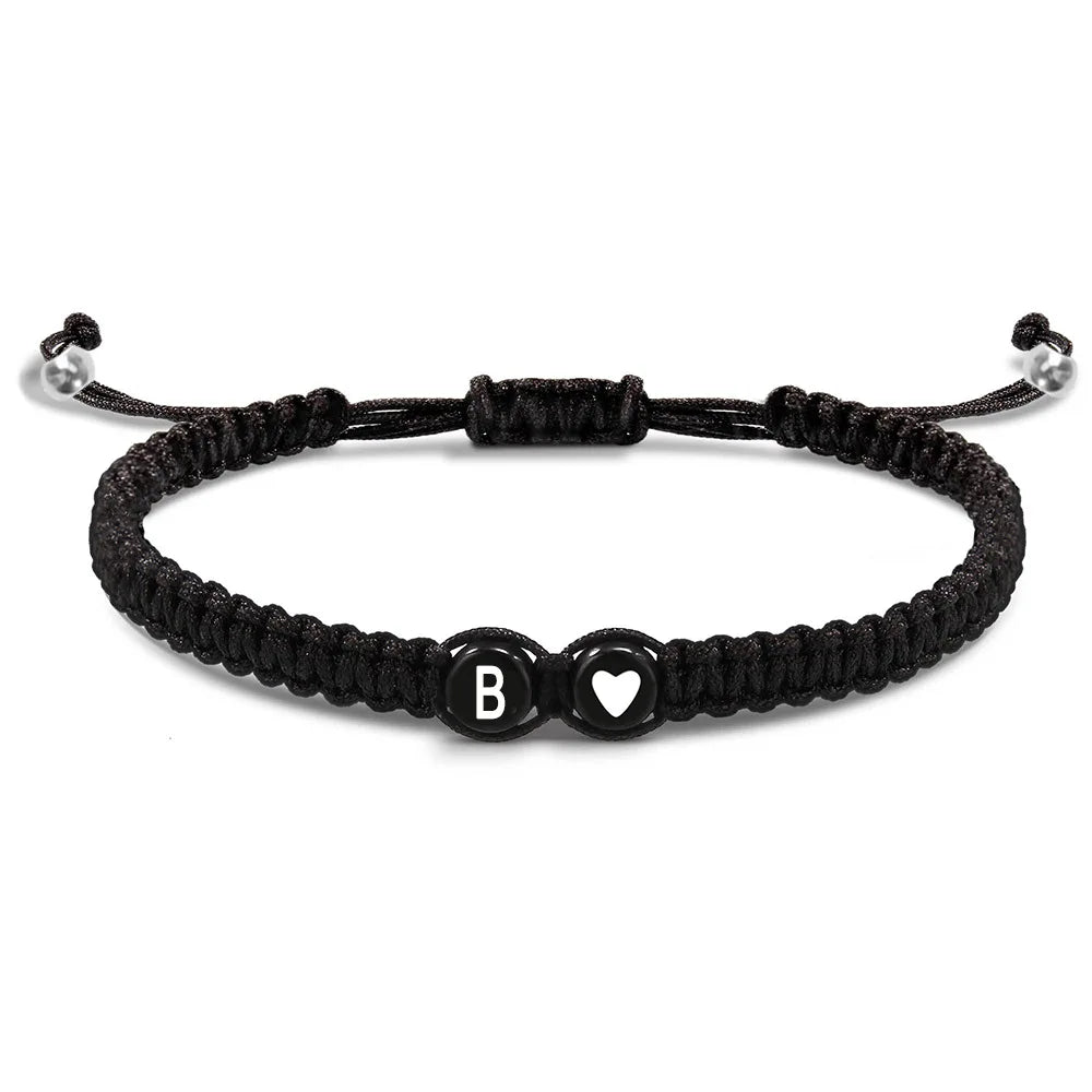 DRAVEN — A–Z Initial Braided Bracelet