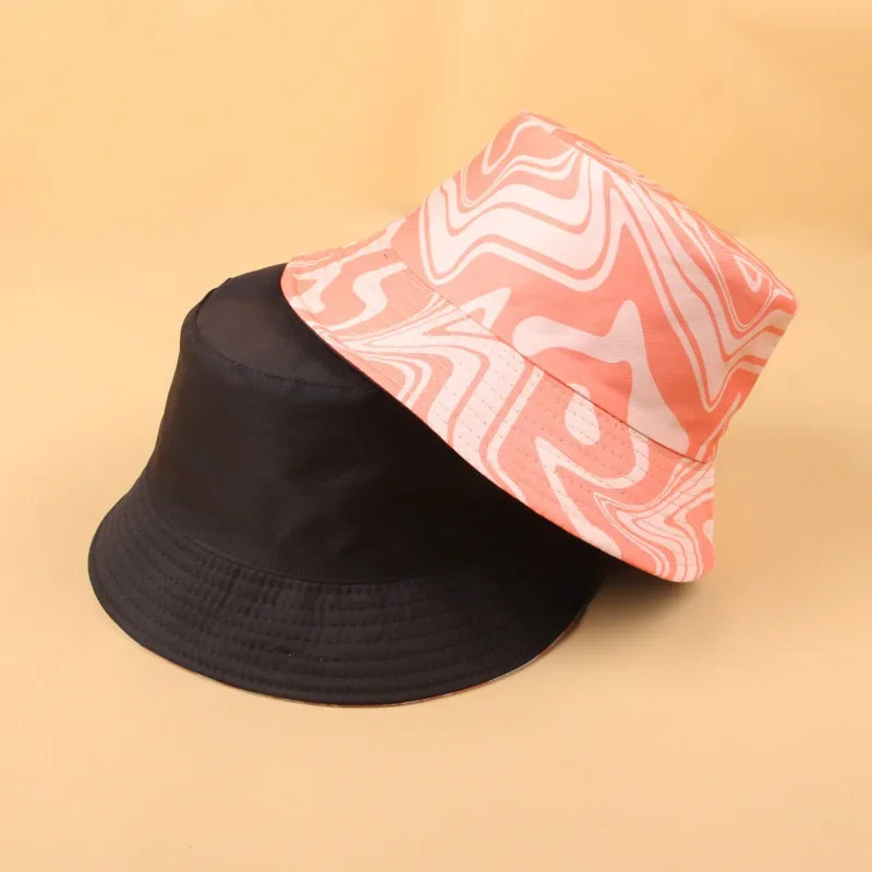 DRAVEN — Graffiti Reversible Bucket Hat – Unisex Street Style