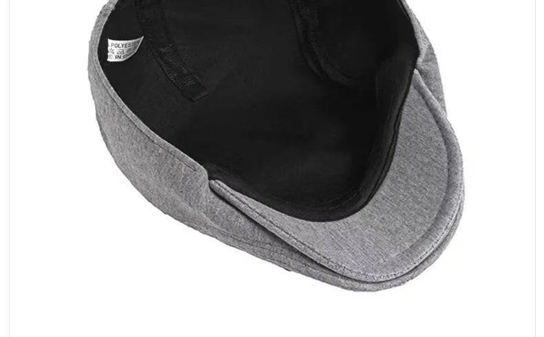 2025 Retro Soft Beret – Minimalist Street Style Cap – Elegant Men's Accessory | Accessorio Uomo Elegante
