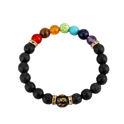 Energy Protection & Self-Love Bracelet Set – Elegant Men's Accessory | Accessorio Uomo Elegante