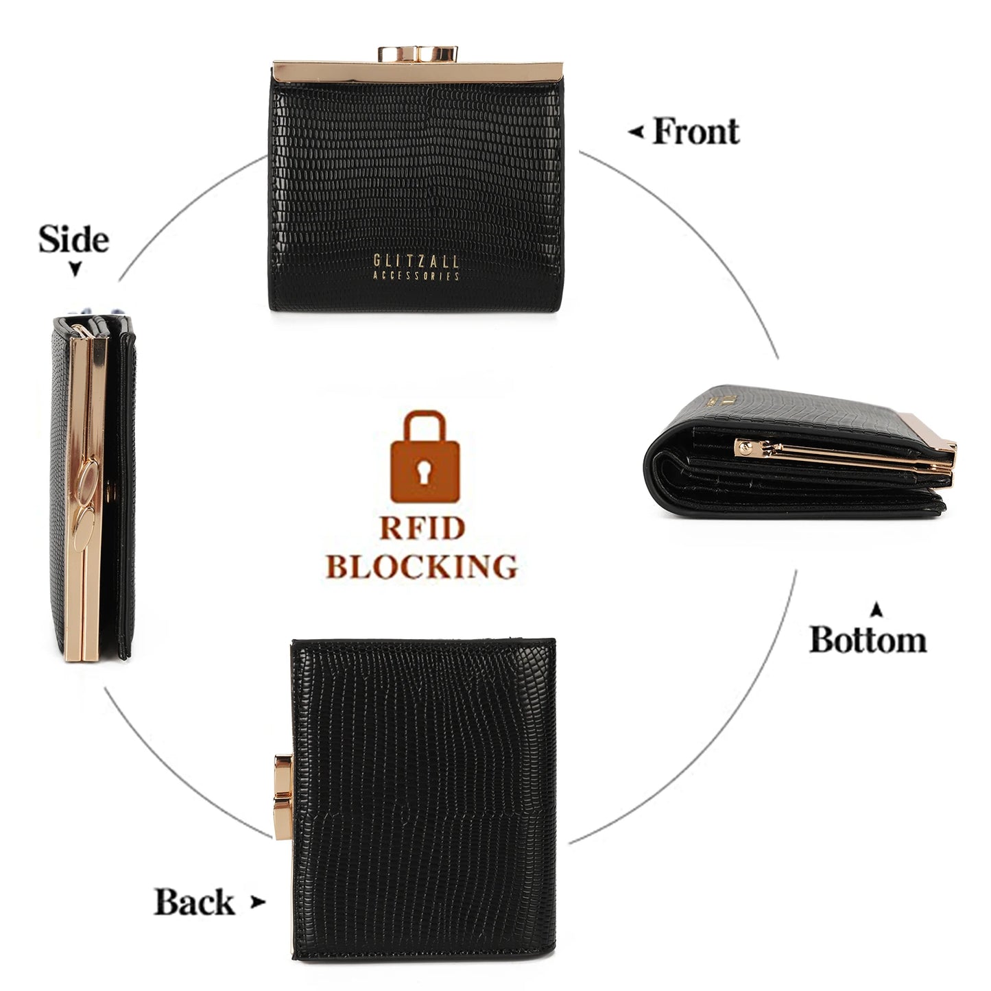 DRAVEN — Elegant Luxury Wallet Women Classic Purse Design