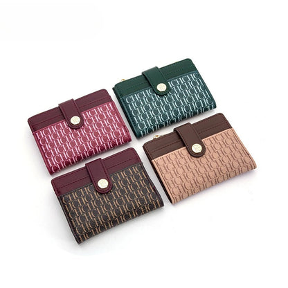 Classic Square Wallet Women 2025 Snap Closure Design – Elegant Men's Accessory | Accessorio Uomo Elegante