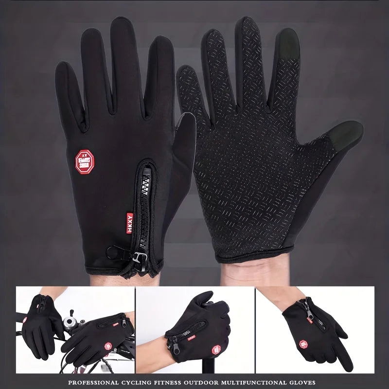 DRAVEN — Touchscreen Winter Gloves – Unisex Windproof Street Style