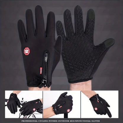 Touchscreen Winter Gloves – Unisex Windproof Street Style