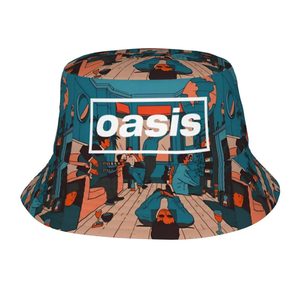 DRAVEN — Rock Band Bucket Hat – Unisex British Music Style