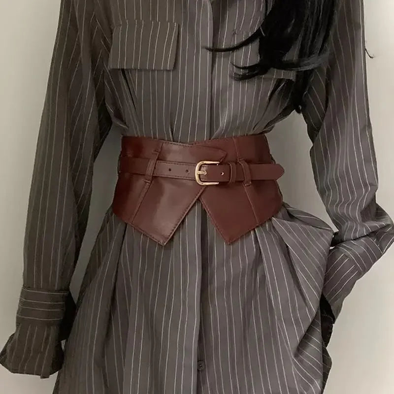 Women's Elastic Waist Belt Black Simple Decorative Design – Elegant Men's Accessory | Accessorio Uomo Elegante