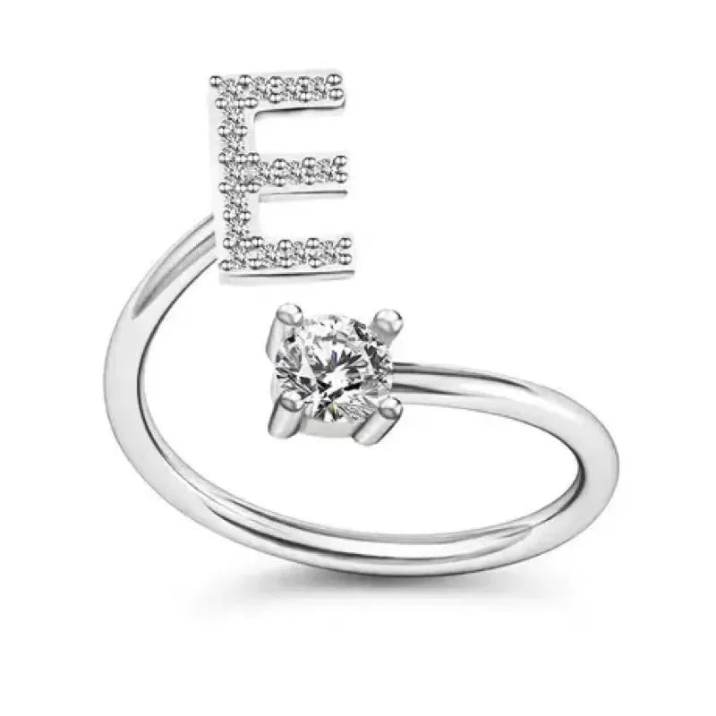 DRAVEN — Alphabet Initial Zircon Ring