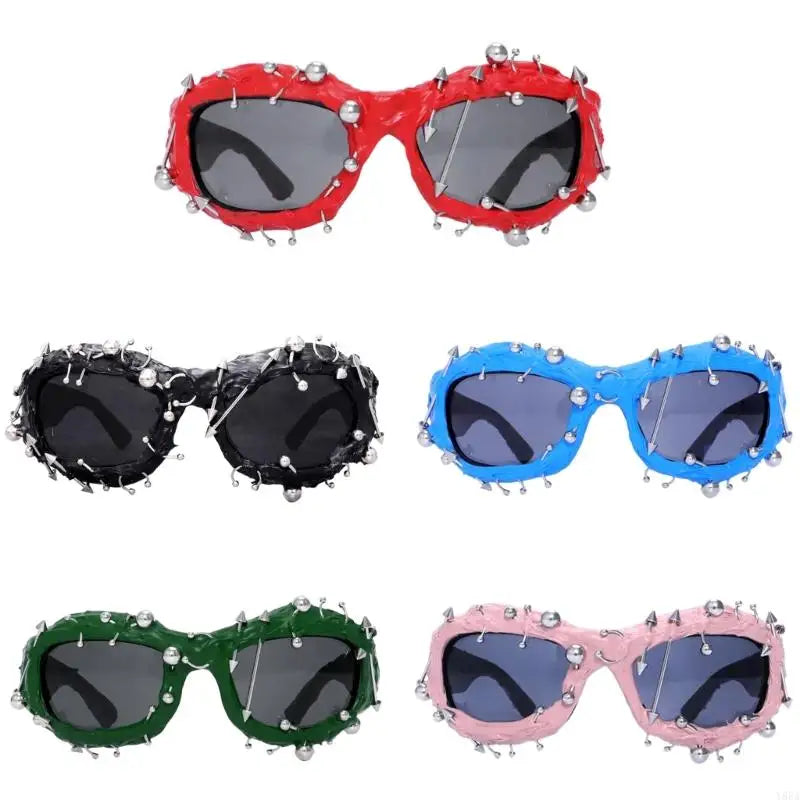 DRAVEN — Rivet Frame Sunglasses – Punk  Night Shades