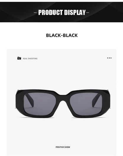 Designer Square Sunglasses – Trendy Unisex Shades – Elegant Men's Accessory | Accessorio Uomo Elegante