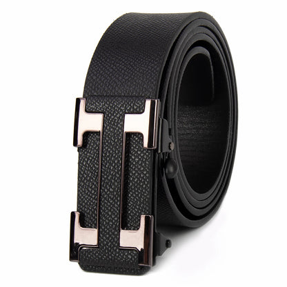 Luxury Leather Belt Men Classic Business Style – Elegant Men's Accessory | Accessorio Uomo Elegante