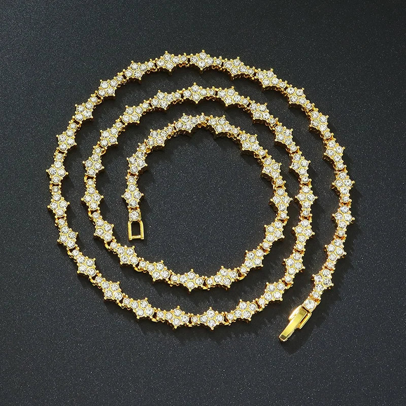 DRAVEN — Round Stone Star Cubic Zirconia Bracelet