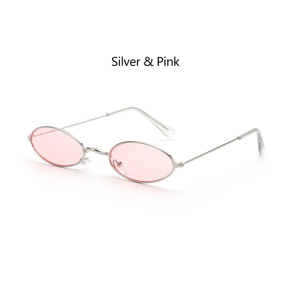 DRAVEN — Retro Small Oval Sunglasses – Vintage Design Shades