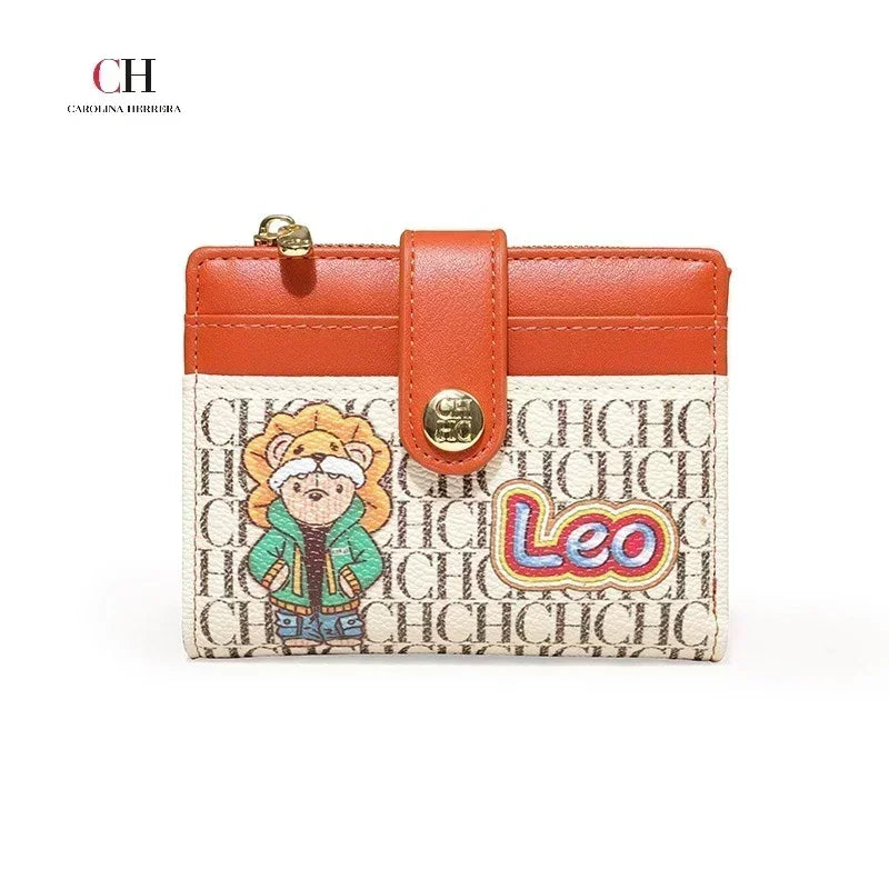 Light Luxury Wallet Women Animal Print Design – Elegant Men's Accessory | Accessorio Uomo Elegante