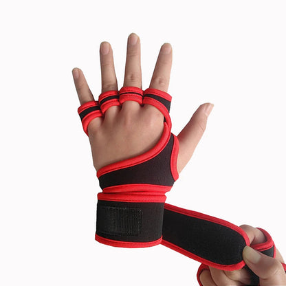 Weight Lifting Gloves – Full Palm Protection & Wrist Wraps