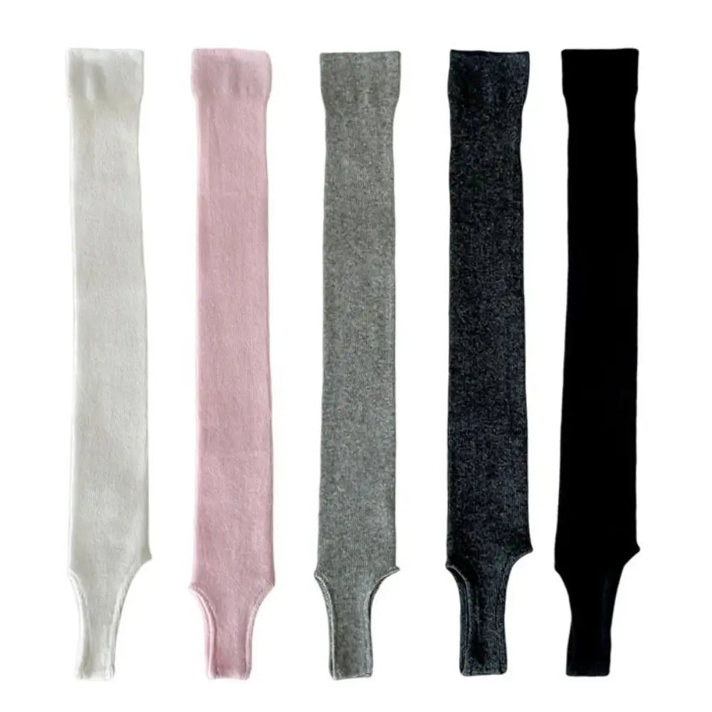 DRAVEN — Solid Color Knee High Socks – Women’s Elegant Street Style