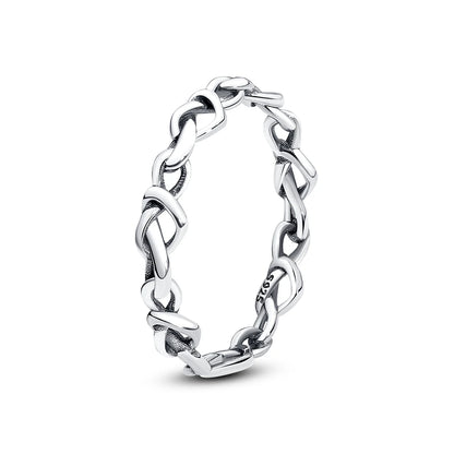 Rose Gold Crown Heart Ring