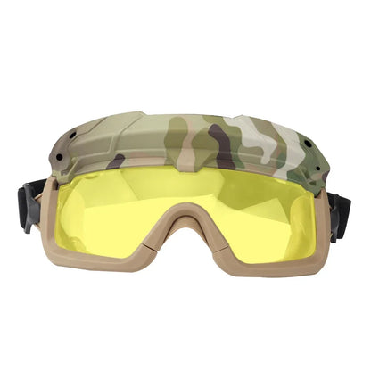 Sport Tactical Sunglasses – Dual Mode Protection – Elegant Men's Accessory | Accessorio Uomo Elegante