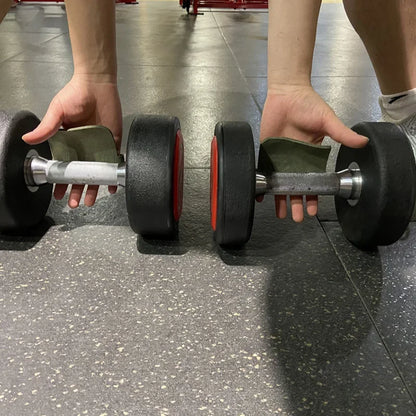 Leather Weightlifting Gloves – Unisex Gym Grip Style