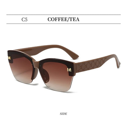 Slim Oval Sunglasses – Lightweight Anti-Glare Design Descrip – Elegant Men's Accessory | Accessorio Uomo Elegante